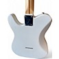 Used Fender Chris Shiflett Telecaster Deluxe Olympic White Solid Body Electric Guitar