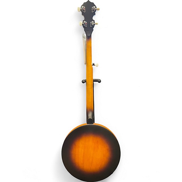 Used Luna 5 string celtic Tobacco Banjo