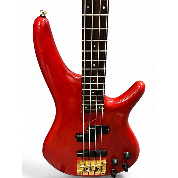 Vintage 1993 Ibanez SR890 Cherry Electric Bass Guitar