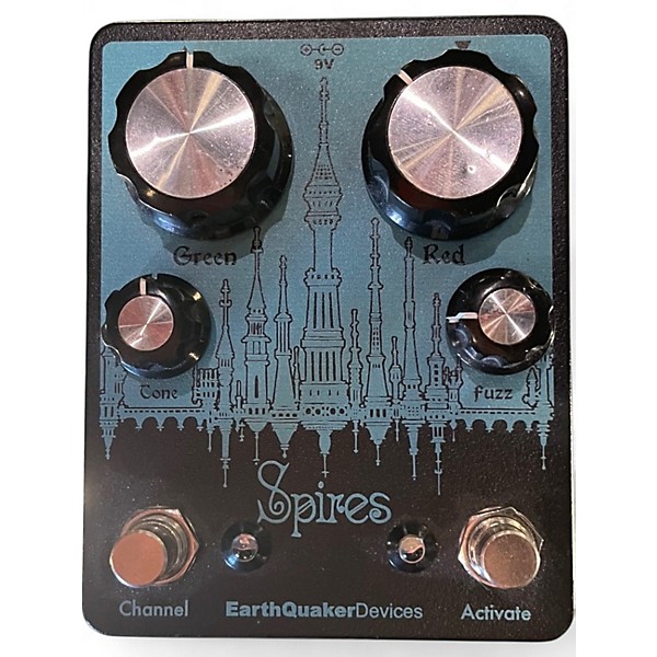 Used EarthQuaker Devices Spires Double Fuzz Effect Pedal