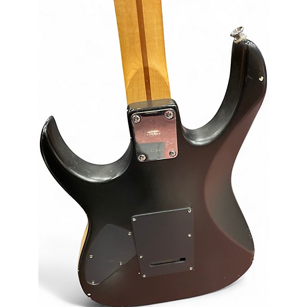 Used Ibanez EX SERIES Black Solid Body Electric Guitar