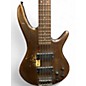 Used Ibanez SRG205B Walnut Electric Bass Guitar