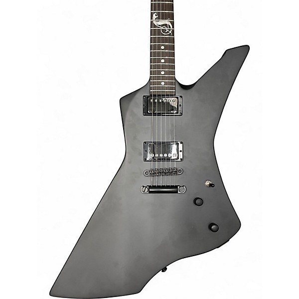 Used ESP LTD James Hetfield Snakebyte Black Solid Body Electric Guitar
