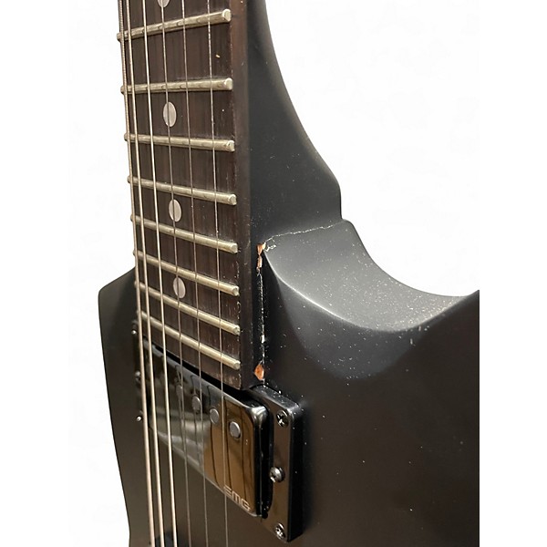Used ESP LTD James Hetfield Snakebyte Black Solid Body Electric Guitar