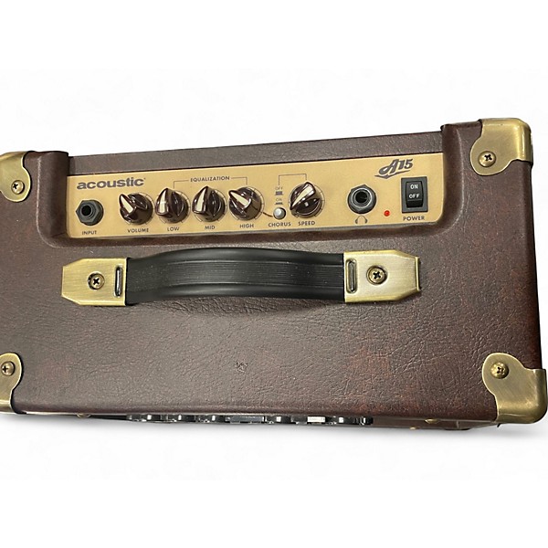 Used Acoustic A15 15W 1x6.5 Acoustic Guitar Combo Amp