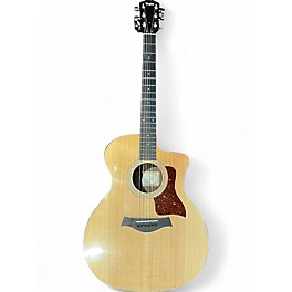 Used Taylor 214ce plus Natural Acoustic Electric Guitar