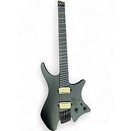 Used 2021 strandberg Boden Metal 6 Black Solid Body Electric Guitar