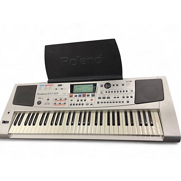 Used Roland EM55 Interactive Keyboard Arranger Keyboard