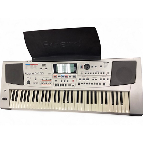 Used Roland EM55 Interactive Keyboard Arranger Keyboard