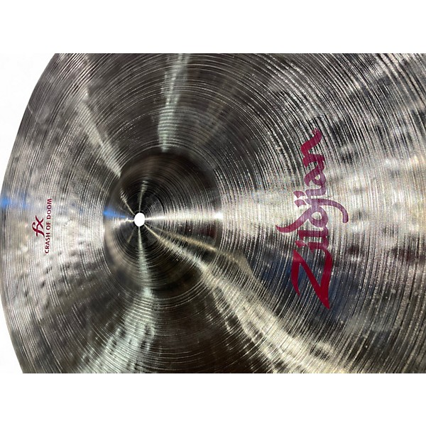 Used Zildjian 22in FX Crash of doom Cymbal