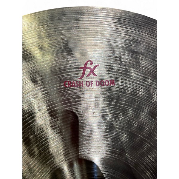 Used Zildjian 22in FX Crash of doom Cymbal