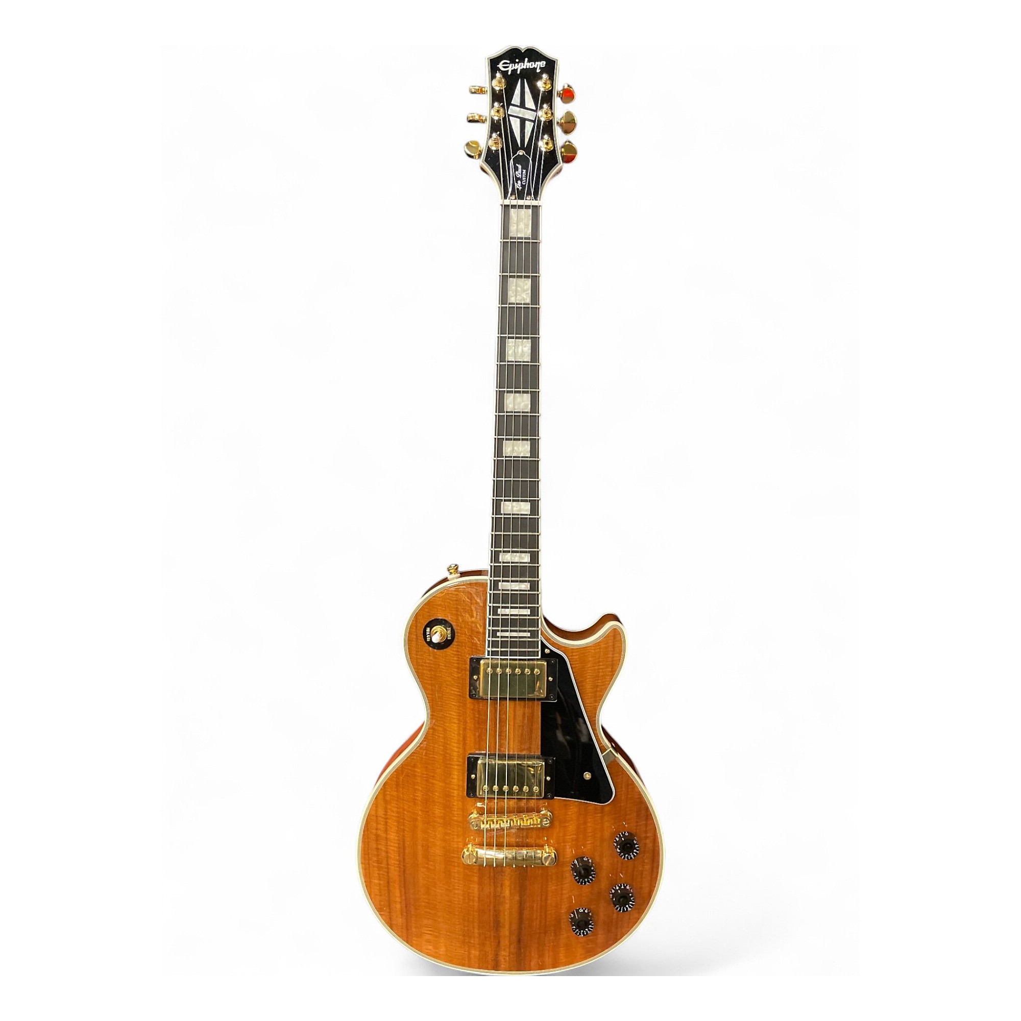 Les Paul Custom Koa, Natural | Epiphone