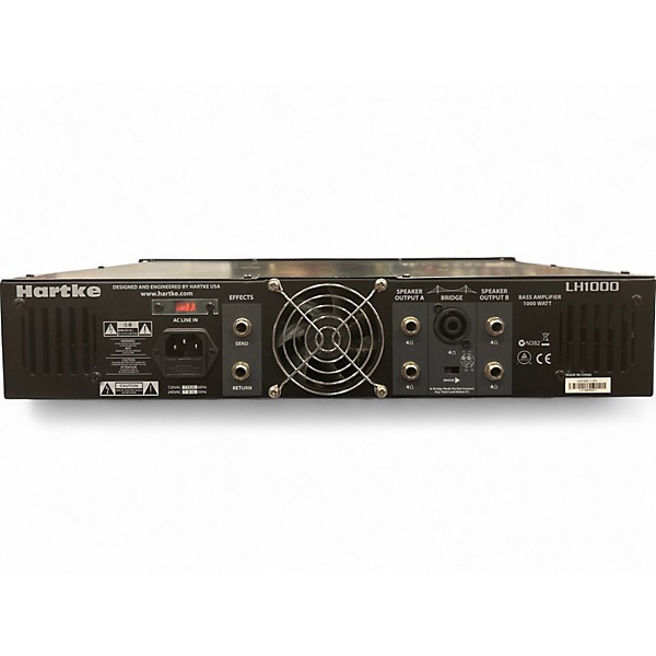 Used Hartke LH1000 1000W Bass Amp Head