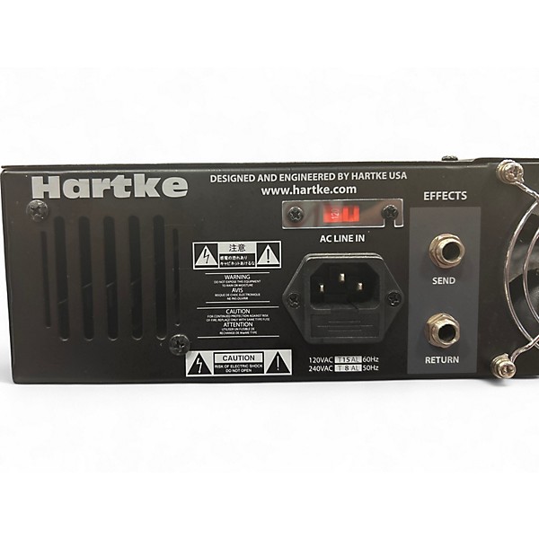 Used Hartke LH1000 1000W Bass Amp Head