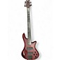 Used Schecter Guitar Research Stiletto Custom 5 String Black Cherry Electric Bass Guitar thumbnail