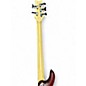 Used Schecter Guitar Research Stiletto Custom 5 String Black Cherry Electric Bass Guitar