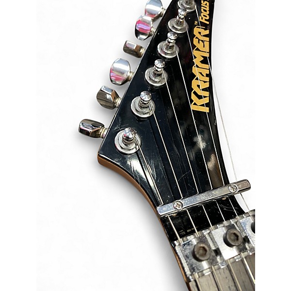 Used Kramer FOCUS 3000 Black Solid Body Electric Guitar