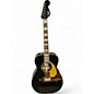 Used Fender Malibu Vintage Black and Gold Acoustic Guitar thumbnail