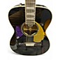 Used Fender Malibu Vintage Black and Gold Acoustic Guitar
