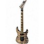 Used Jackson SLX DX Leopard Black and Yellow Solid Body Electric Guitar thumbnail