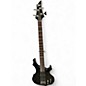 Used ESP LTD F154DX Trans Black Electric Bass Guitar