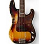 Used Fender Custom Shop Limited P Jazz Journeyman 3 Tone Sunburst Electric Bass Guitar