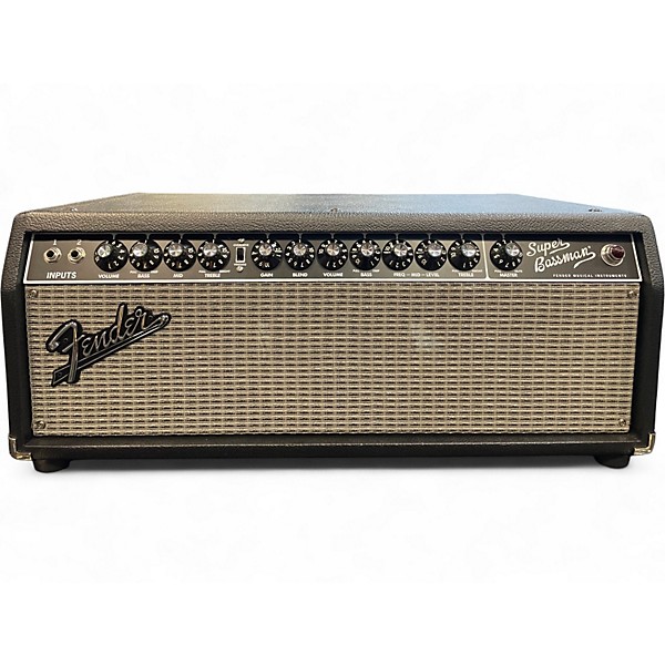 Used Fender Super Bassman 300W Tube Bass Amp Head