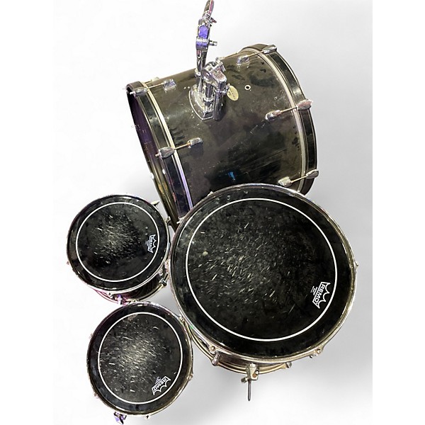 Used Pearl 4 Piece Forum Black Drum Kit