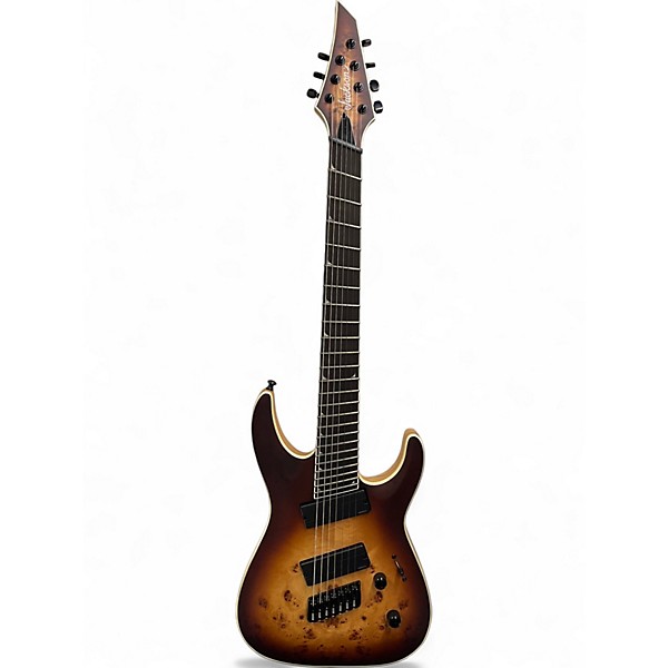 Used Jackson CONCEPT SOLOIST HT MS 7 BOURBAN BURST Solid Body Electric Guitar