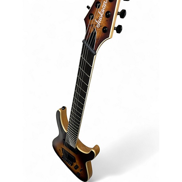 Used Jackson CONCEPT SOLOIST HT MS 7 BOURBAN BURST Solid Body Electric Guitar