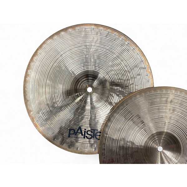 Used Paiste 13in Signature Dark Crisp Hi Hat Pair Cymbal