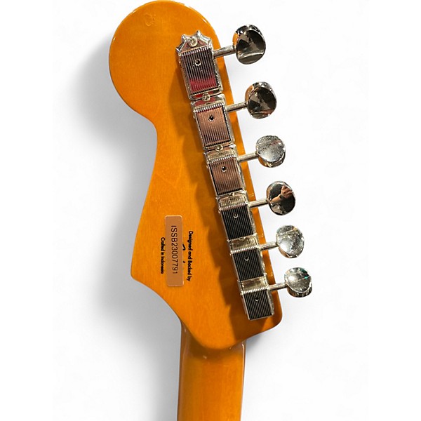 Used Squier Stratocaster 2 Color Sunburst Solid Body Electric Guitar