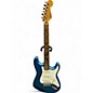 Used Fender Standard Stratocaster Blue Solid Body Electric Guitar thumbnail
