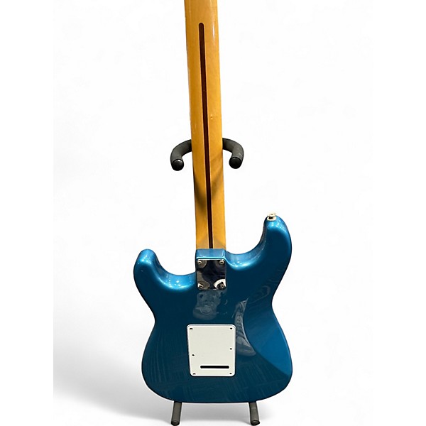 Used Fender Standard Stratocaster Blue Solid Body Electric Guitar