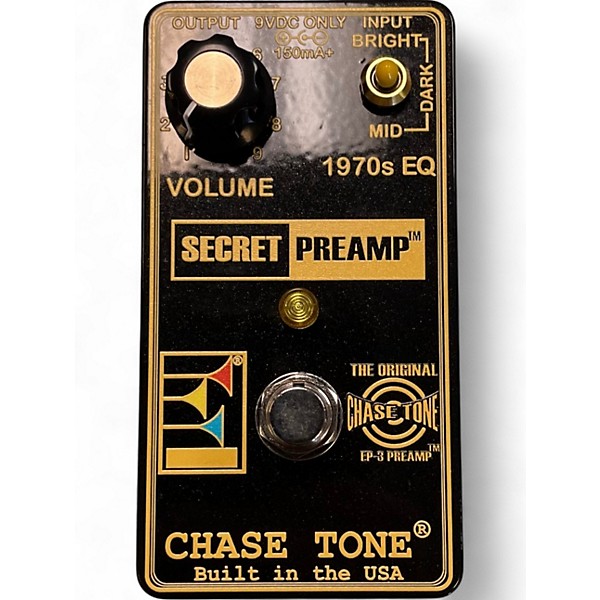 【開店記念セール！】 PREAMP GOLD BLACK Tone Chase Used Effect Center Guitar | Pedal ギター
