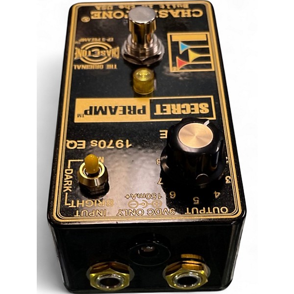 Used Chase Tone BLACK GOLD PREAMP Effect Pedal