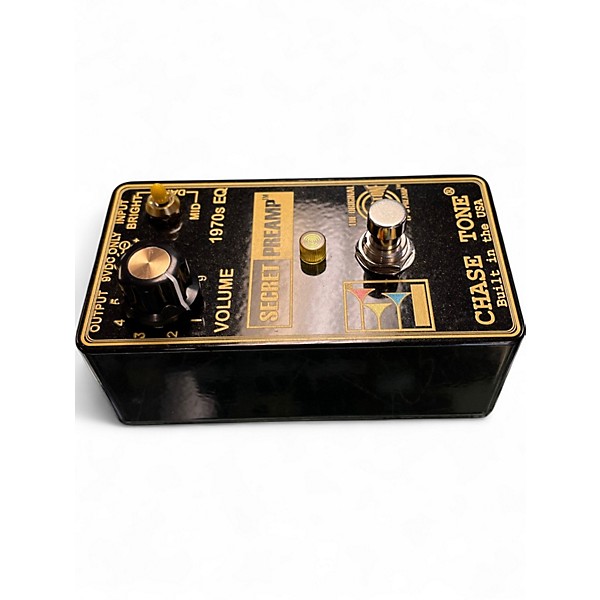 Used Chase Tone BLACK GOLD PREAMP Effect Pedal