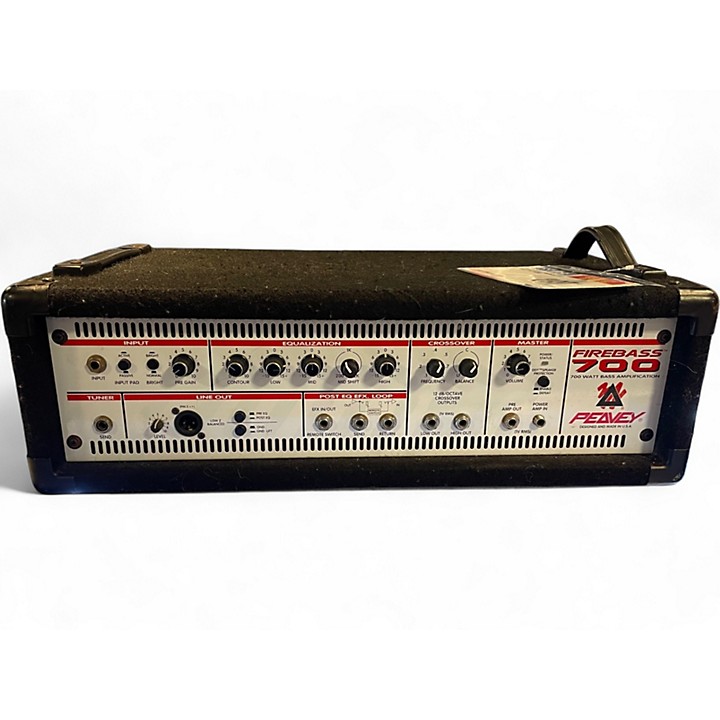PEAVEY FIREBASS 700Ⅱ ベースアンプヘッド Peavey Firebass 700 Watt Bass Head Amplifier Made in USA