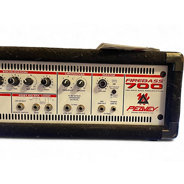 PEAVEY FIREBASS 700Ⅱ ベースアンプヘッド Peavey Firebass 700 Watt Bass Head Amplifier Made in USA