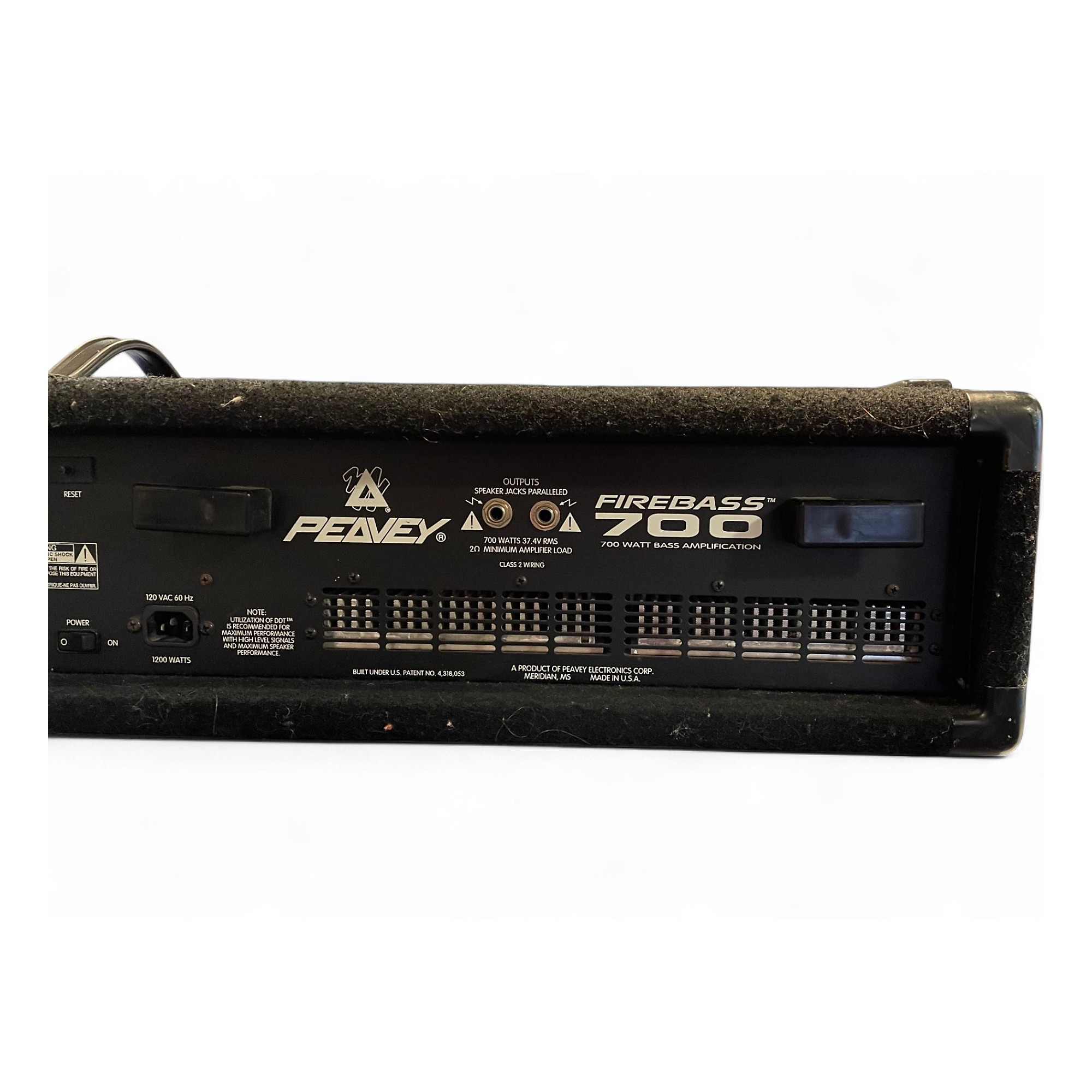 PEAVEY FIREBASS 700Ⅱ ベースアンプヘッド Peavey Firebass 700 Watt Bass Head Amplifier Made in USA