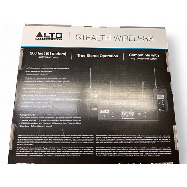 Used Alto stealth Wireless System