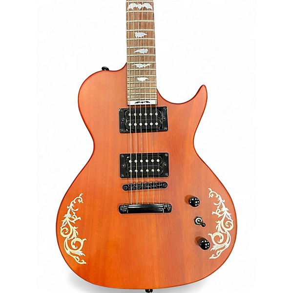 Used Luna Solid Body Electric Satin Walnut Solid Body Electric Guitar