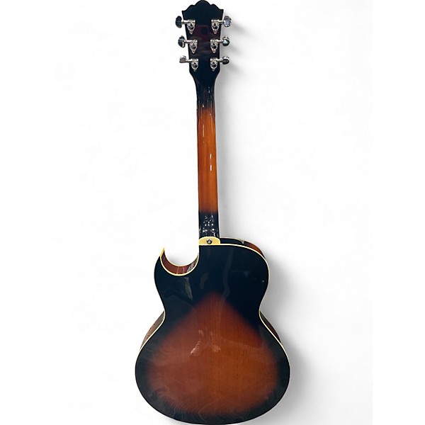 Used Washburn HB15 2 Color Sunburst Hollow Body Electric Guitar