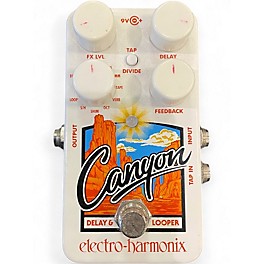 Used Electro-Harmonix Canyon Delay and Looper Effect Pedal