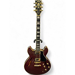 Vintage 1980 Yamaha SA2000 Red Hollow Body Electric Guitar