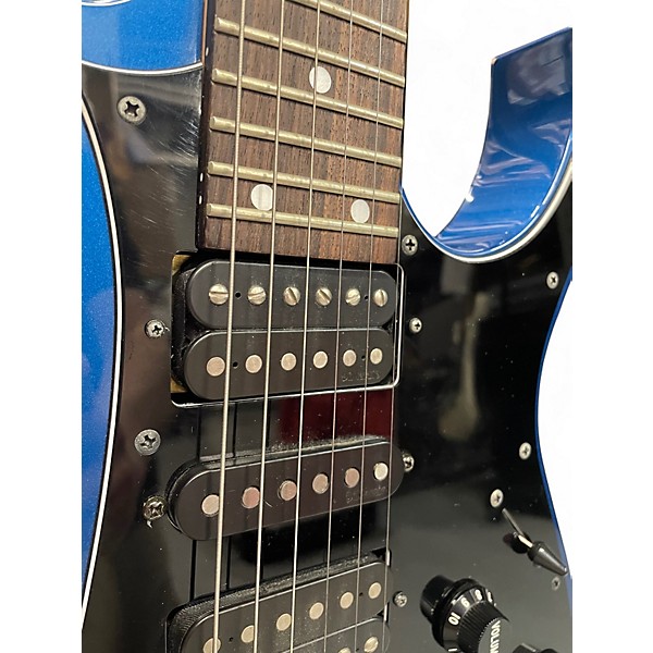 Used Ibanez rg655 Cobalt Blue Metallic Solid Body Electric Guitar