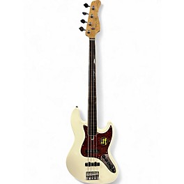 Used Sire Marcus Miller V7 Alder Fretless Alpine White Electric Bass Guitar