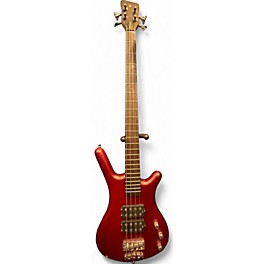 Used Warwick Corvette 4 String Burgundy Red Stain Electric Bass Guitar