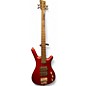Used Warwick Corvette 4 String Burgundy Red Stain Electric Bass Guitar thumbnail