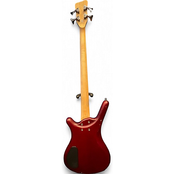 Used Warwick Corvette 4 String Burgundy Red Stain Electric Bass Guitar